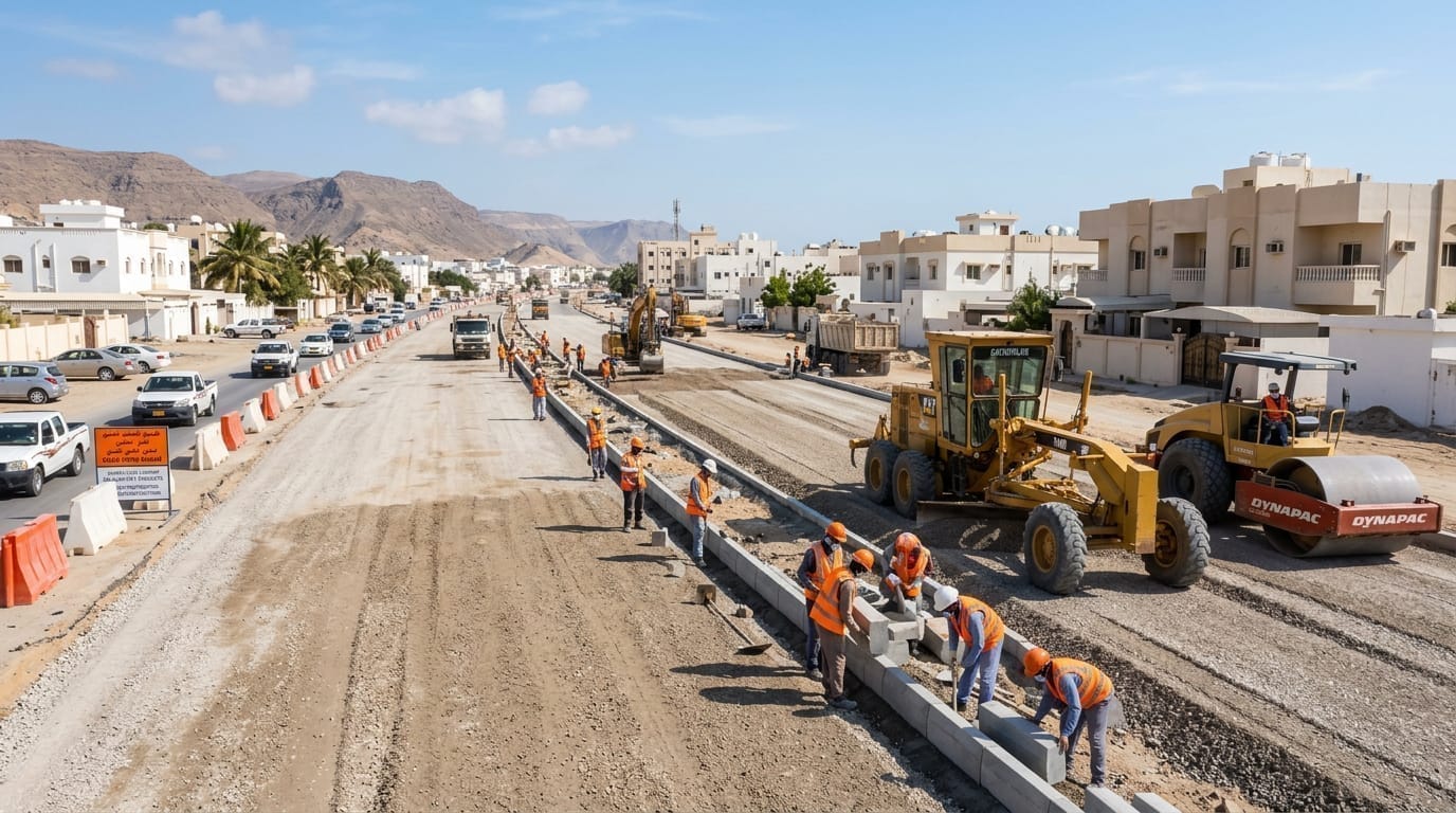 ازدواجية شارع الفاروق — صلالة